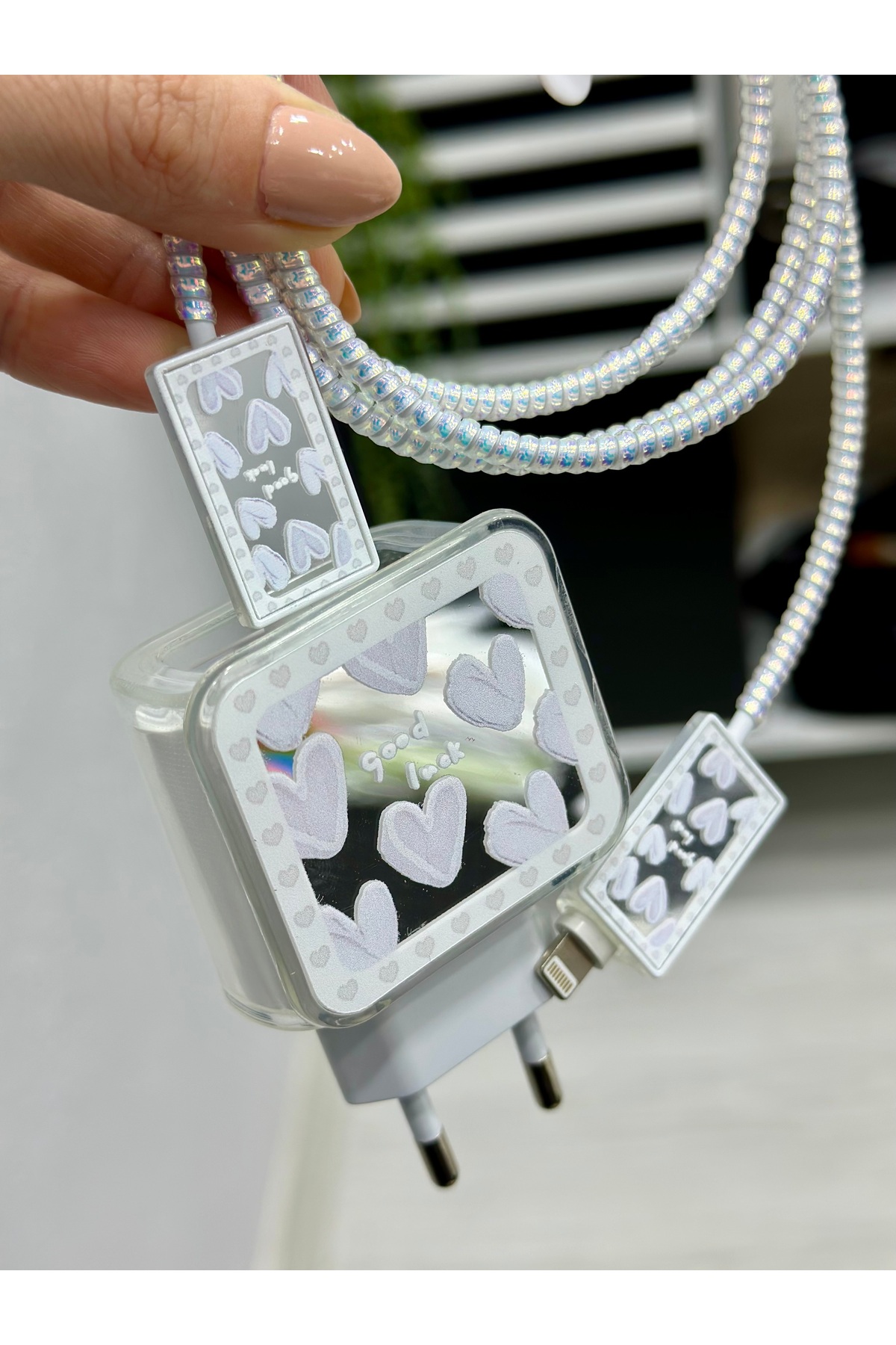 ست محافظ شارژ 5 تکه سازگار با شارژر آیفون 18/20 وات