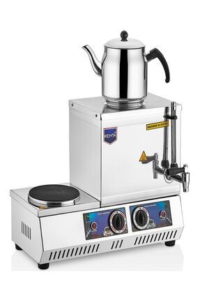 Çay Kazanı Tek Demlikli Elektirikli Makine 13 Lt-demlik Dahil Değildir Image 0