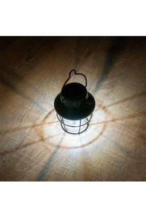 0215 Şarjlı Retro Outdoor Kamp Feneri 220 Lümen Image 4