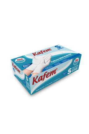 Beyaz Nitril Eldiven Pudrasız (S) 100 Lü Image 0
