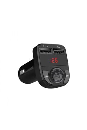 LKW-2 Çift Usb Bağlantılı Wireless Fm Transmitter Müzik Kiti Image 0