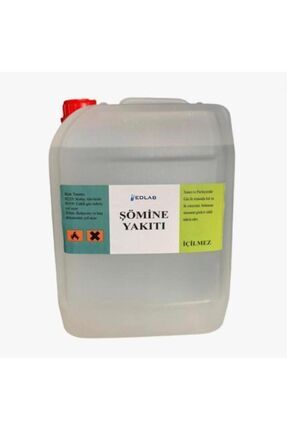 5 Litre Bioethanol Şömine Yakıtı 1. Kalite Kokusuz Image 0