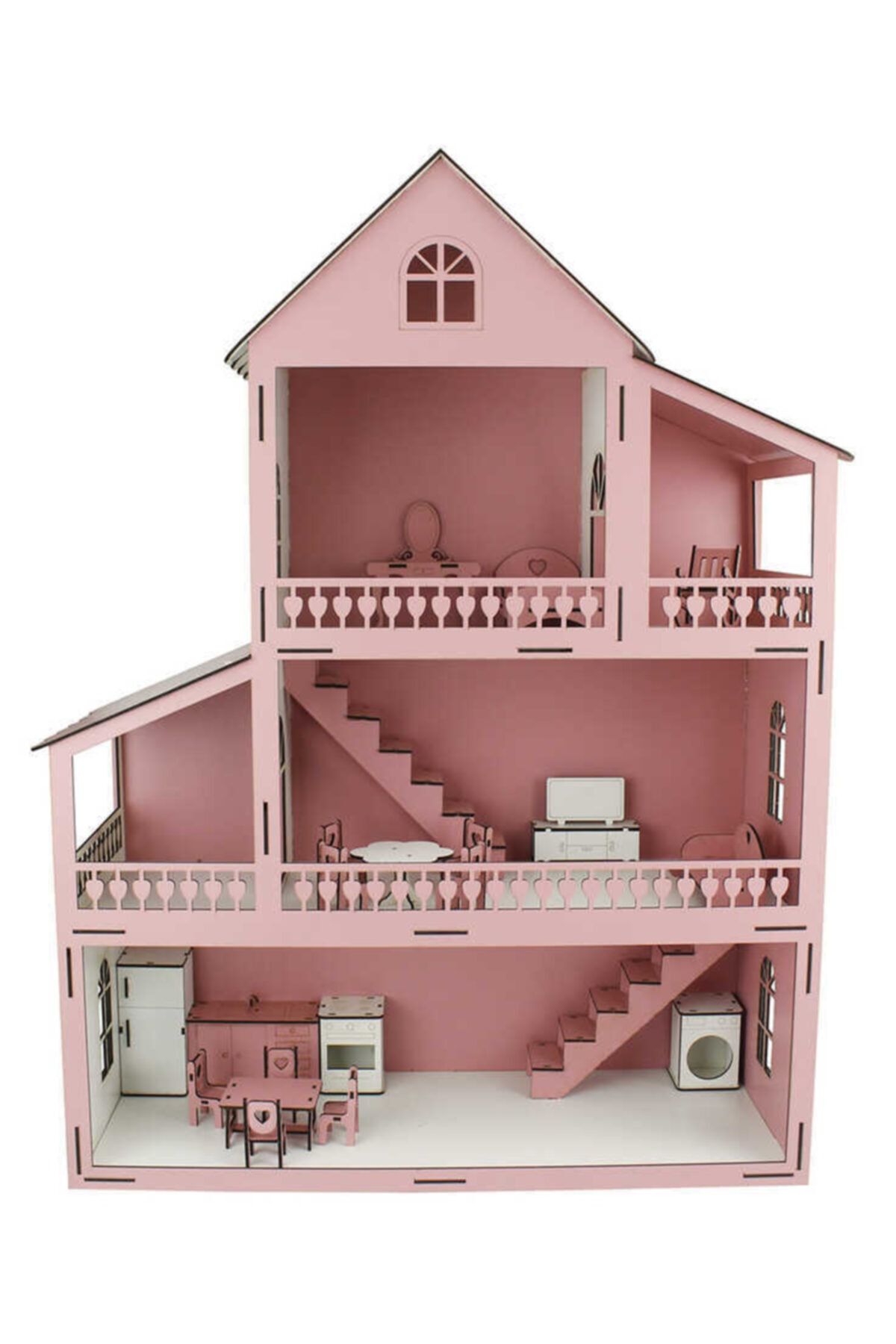İzmit Hobi Dünyası Pembe Barbie Evi