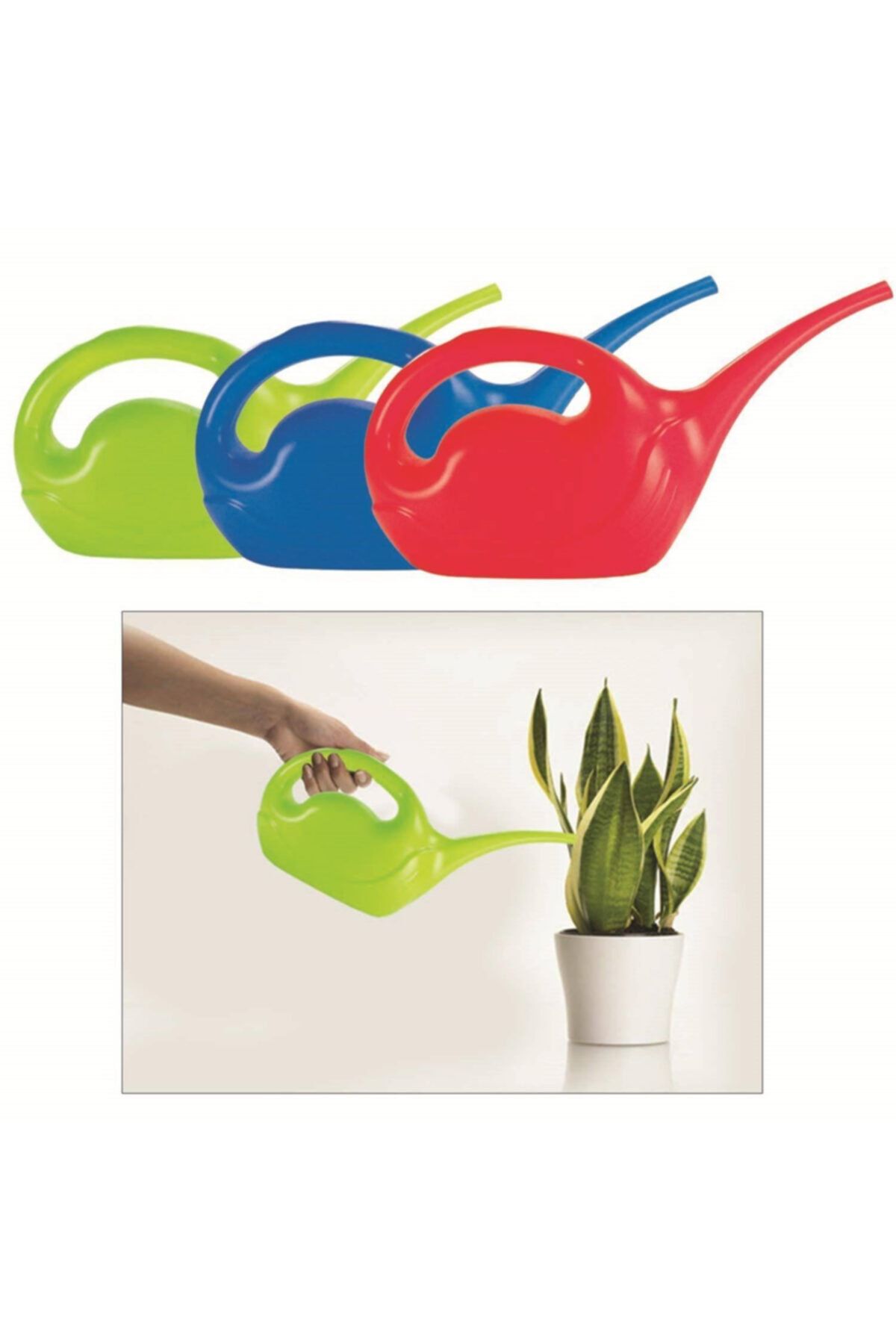 GreenOutlet Kuğu Tasarımlı Yumuşak Çiçek Sulama Kabı 2 Litre