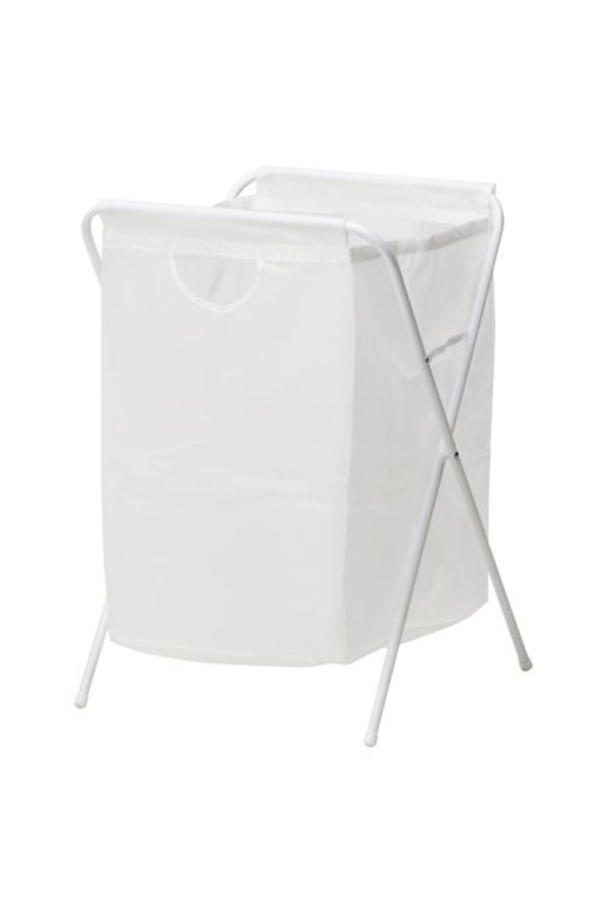 IKEA 70 Litre Beyaz,katlanır, Çamaşır Sepeti Meridyendukkan Açılır Kapanır Pratik Kirli Sepeti 70 Lt