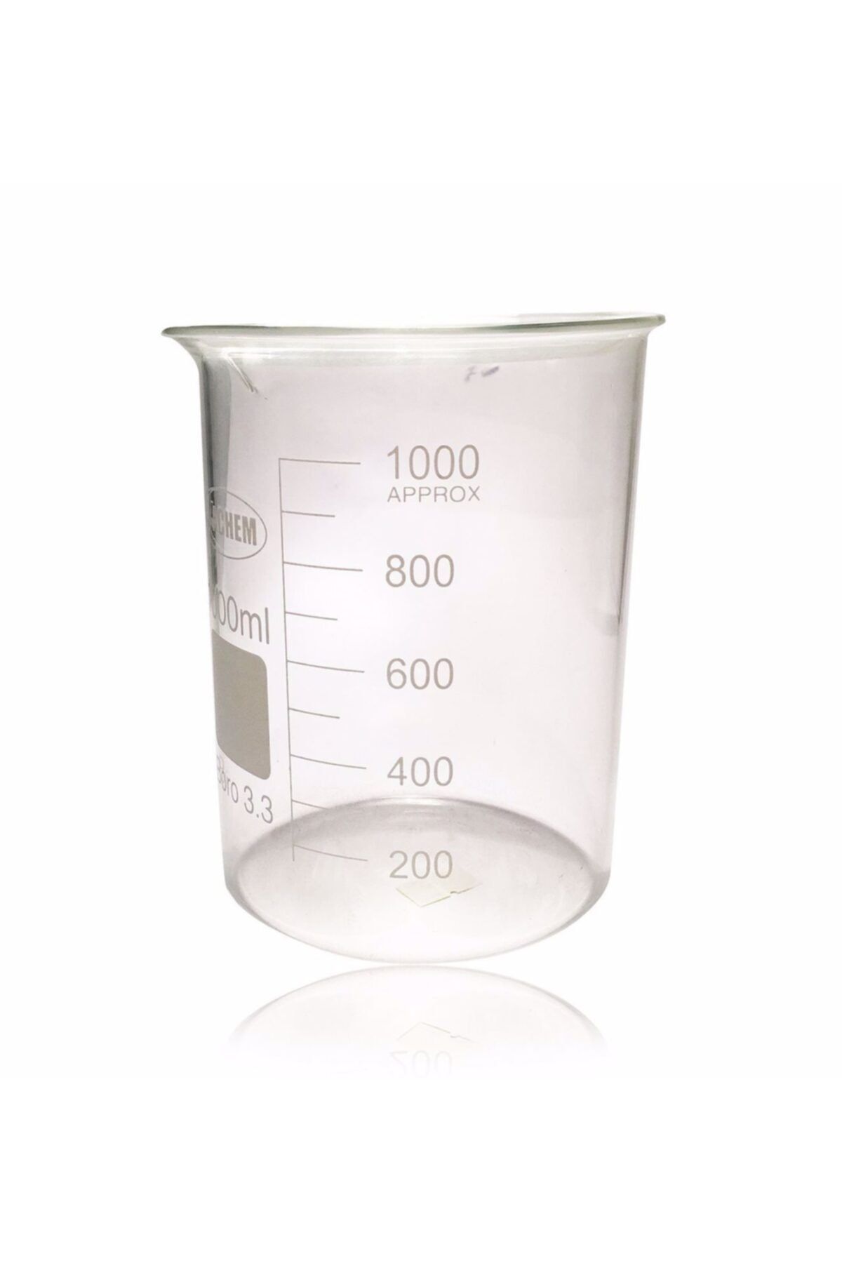 Isotherm Beher Cam Kısa Form 2000 ml