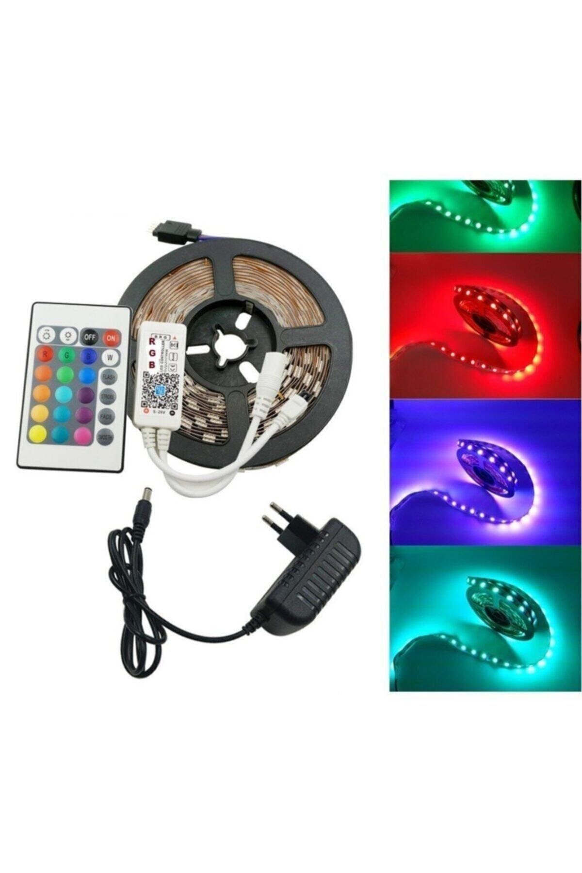 led animasyonlu tak calistir kumandali trafolu rgb serit isik aydinlatma fiyati yorumlari trendyol