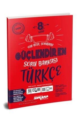 Ankara Yayıncılık 8. Sınıf Lgs Türkçe Güçlendiren Soru Bankası Yeni 2021 Image 0