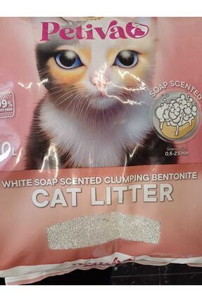 Petiva Bentonit Marsilya Sabunlu Kedi Kumu 10 Lt Image 0