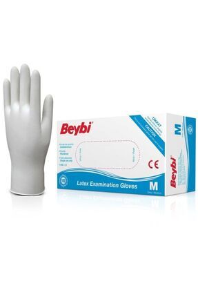Beybi Muayene Eldiven Lateks Pudralı 5 Adet Image 0