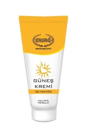 Ersağ Güneş Kremi 50 Faktörlü 100 Ml. Image 0