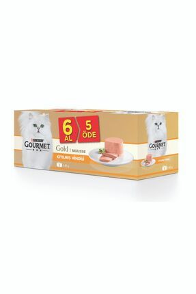 Kıyılmış Hindi Etli 6 Al 5 Öde Kedi Konserve Maması 85 Gr Image 0