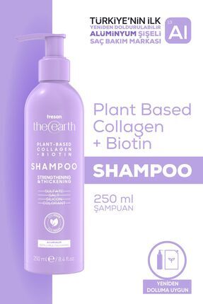 Plant Based Collagen Biotin Şampuan 250 ml Image 0