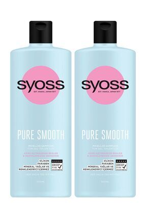 Pure Smooth Micellar Ağırlaştırmayan Derinlemesine Bakım Şampuan 500ml X 2 Adet Image 0