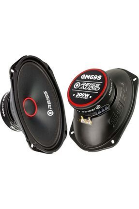 Rs-gm69s 400 Watt Max Power 150 Watt Rms Power 6x9 Oval Midrange Image 0