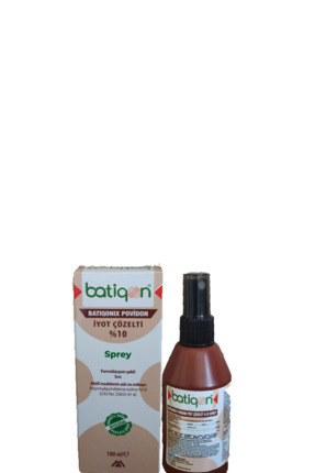 Batiqonix Povİdon İyot Çözeltİ 100 Ml Sprey 1 Adet Image 0