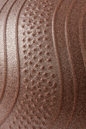 LB7001 25 Cm Mini Pilates Topu Kahverengi + Pompası Image 3