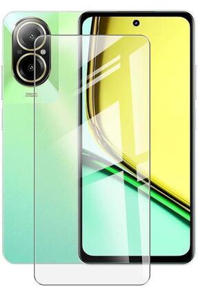 Realme 12 Lite ile Uyumlu Şeffaf Esnek Nano Cam Ekran Koruyucu Image 0