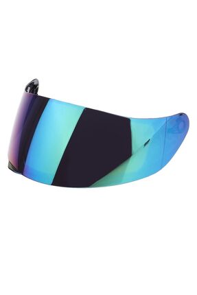 JK 902 KASK CAMI AYNALI MAVİ, JK-902 VİZÖR MAVİ AYNALI VİSÖR Image 0