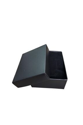 Siyah Karton Kolye & Mini Set Kutusu 24 Lü Paket(İÇİ SÜNGERLİ) Image 0