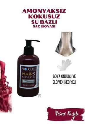 Vişne Kırmızısı Renkli Saç Boyası 250 ml Haırs Color Image 0