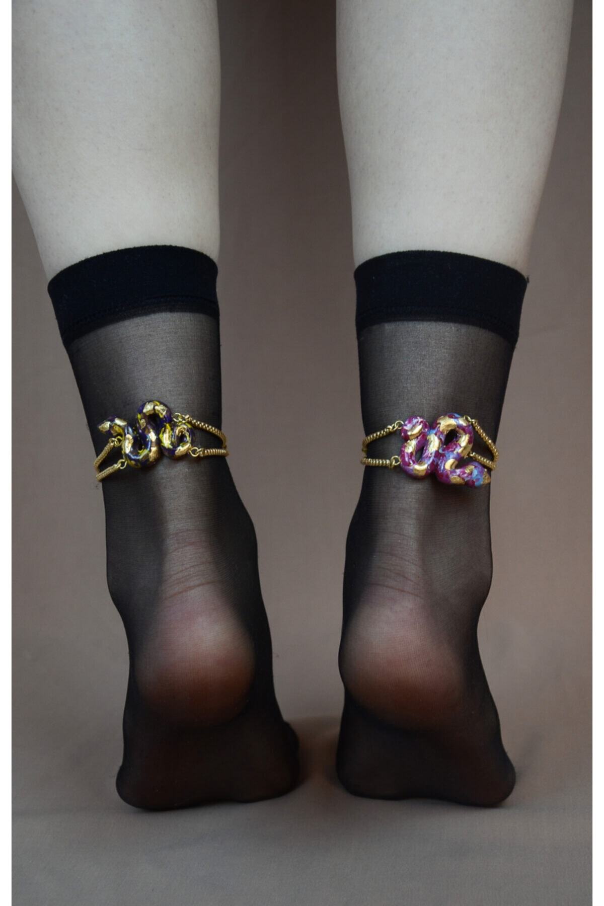 LET'A JEWELRY Yılan Halhal