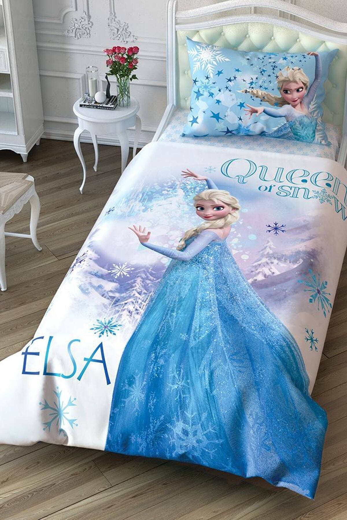 tac lisansli tek kisilik nevresim takimi frozen cek canlandir fiyati yorumlari trendyol