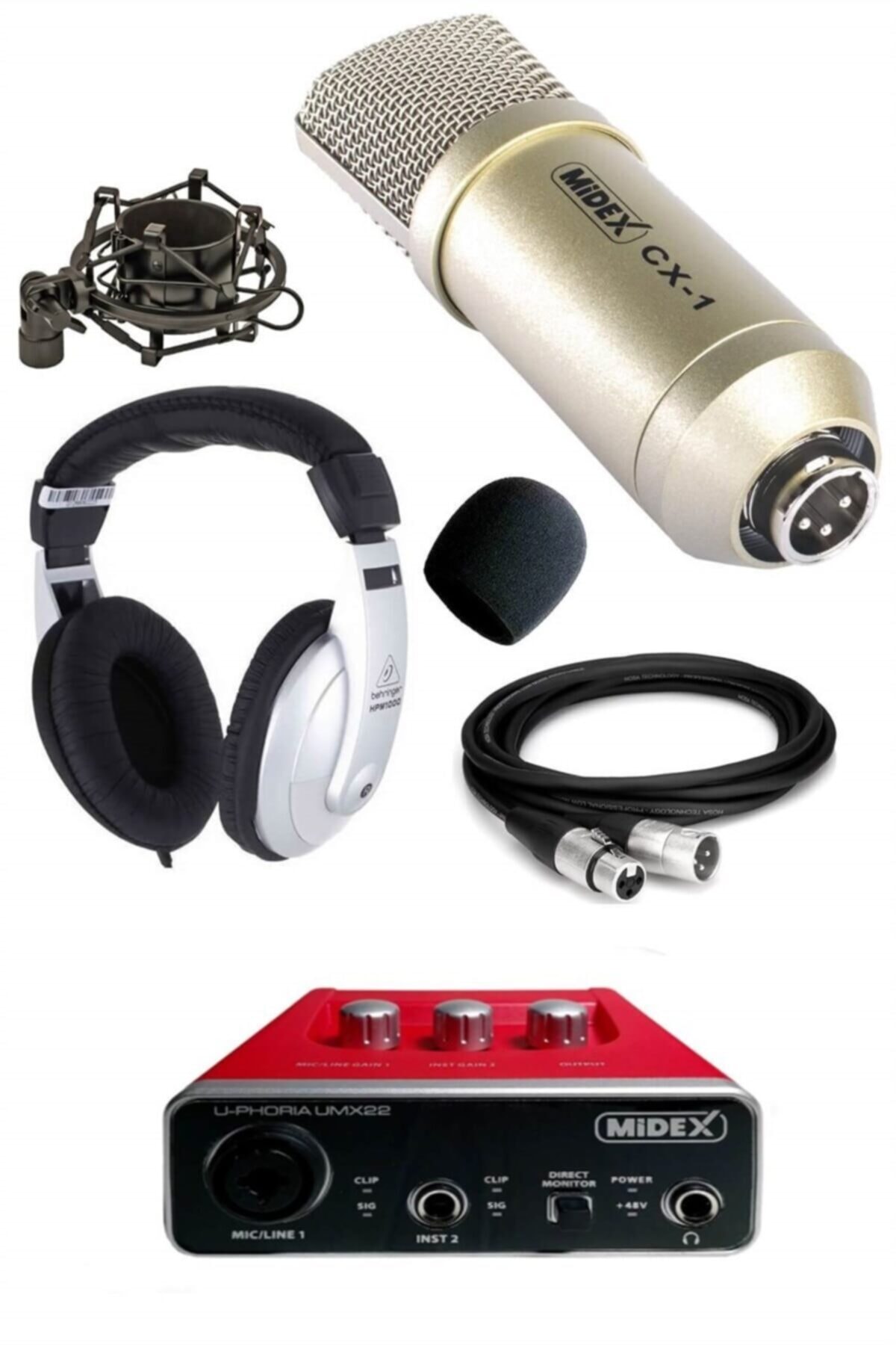 Lastvoice Stüdyo Ekipmanları Youtuber Kayıt Seti Style Paket-3