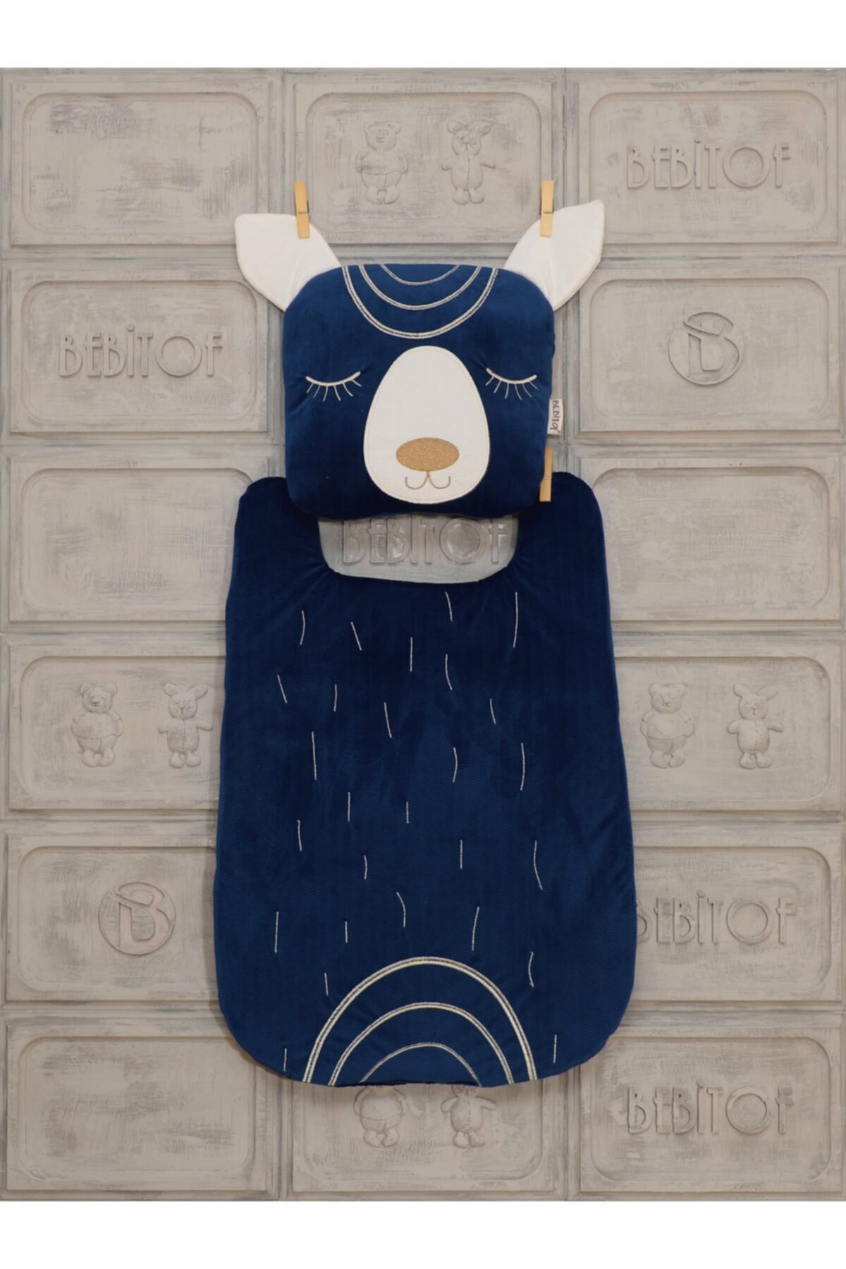 Bebitof Geyik Desenli Alt Açma Minderi