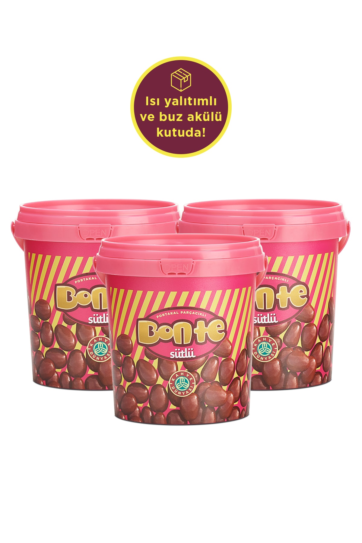 kahve dunyasi portakal parcacikli sutlu bonte 3 lu set 400 gr fiyati yorumlari trendyol