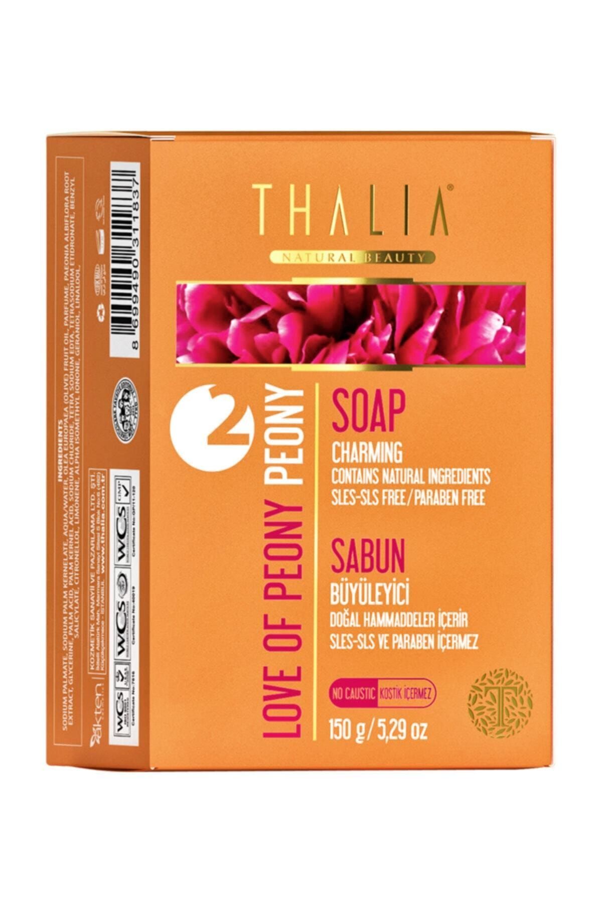 Thalia Canlandırıcı Etkili Love Of Peony Şakayık Özlü Doğal Katı Sabun - 150 gr