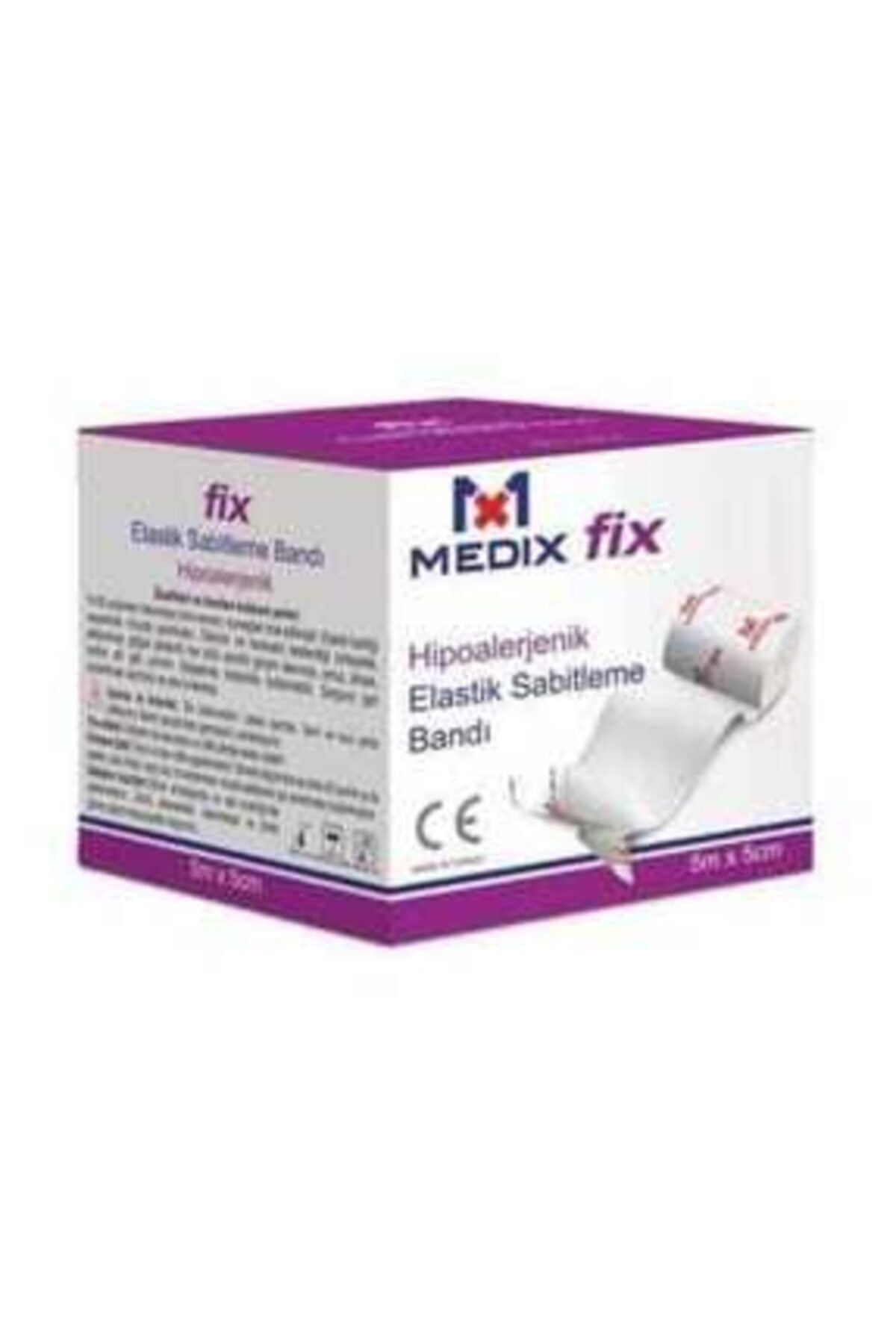 MEDİX Fix Hipoalerjenik Elastik Sabitleme Bandı 5m X 5cm