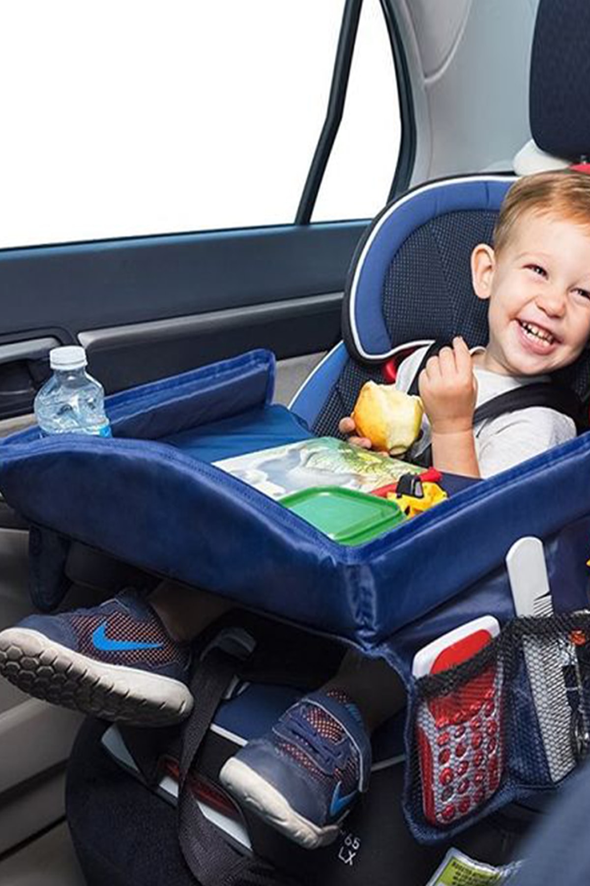 Chermik Bebek Çocuk Oto Araç Koltuk Sehpası Araç Çocuk Yemek Oyun Masası Pembe