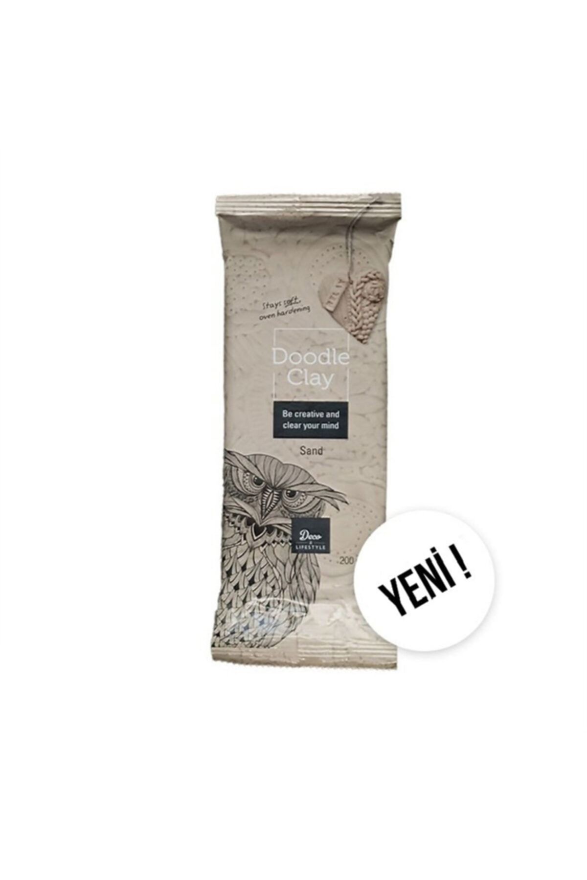 Creall Deco Lıfe Style Doodle Clay 200gr Sand