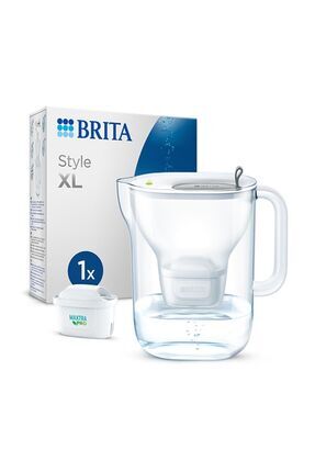 Style XL 1x Maxtra Pro All-In-1 Filtreli Su Arıtma Sürahisi - Gri 3,5 lt Image 0