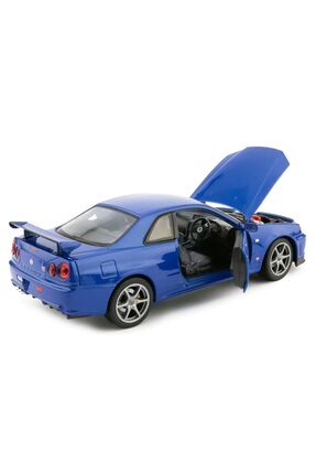 Nissan Skyline GTR (R34) 1/24 Ölçek Diecast Model Araba Image 3
