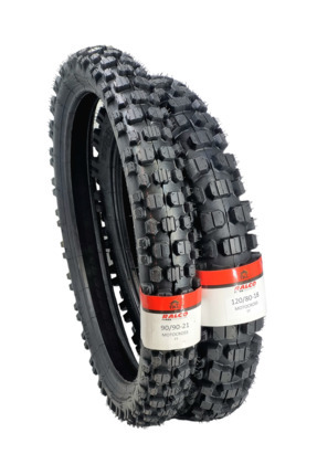 HERO X PULSE LASTİK TAKIMI 120/80-18 VE 90/90-21 TT Image 0