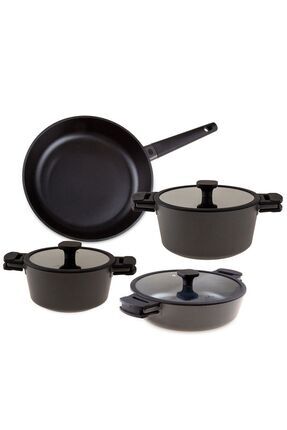 Black Cook 7 Parça Döküm Tencere Seti Image 0