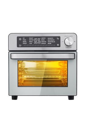 Kaf 5551 Çok Fonksiyonlu Yağsız Fritöz Air Friyer 15 Lt Image 0