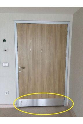 Kalite Kapı Altı Koruması Saten - Alaminyum Image 0