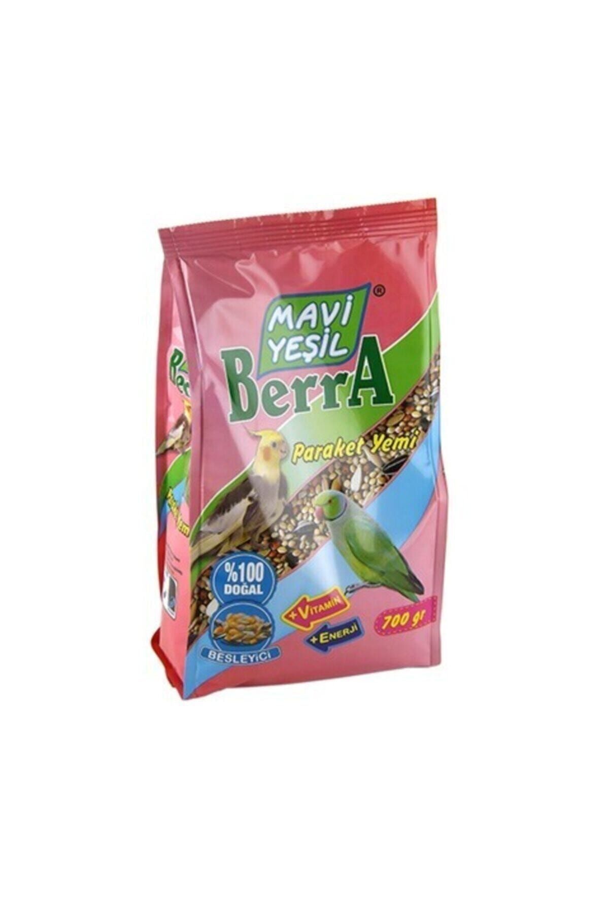 Mavi Yeşil Berra Paraket Sultan Papağanı Yemi 700 gr