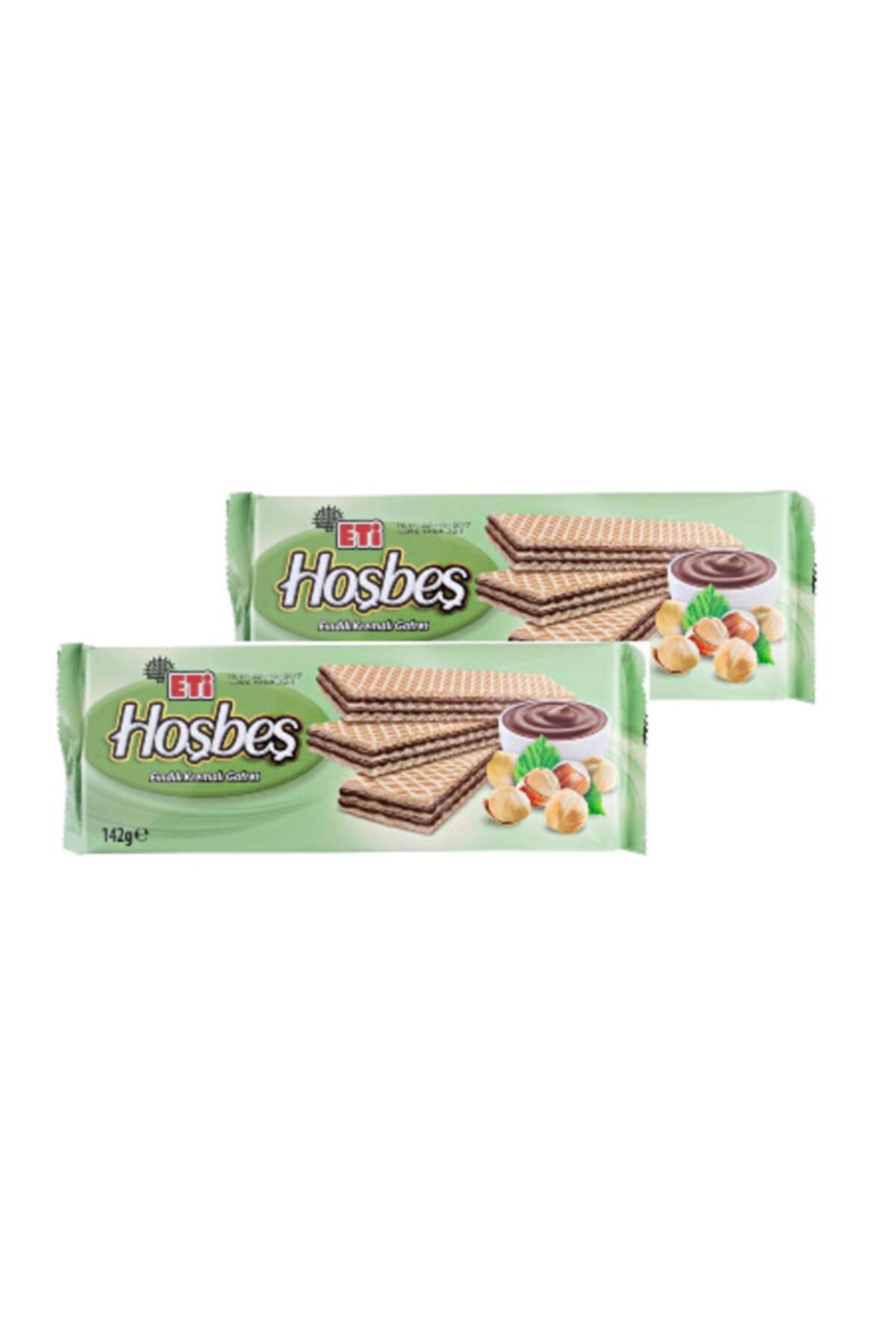 Eti Hoşbeş Fındık Kremalı Gofret 142 gr. X 2 Adet