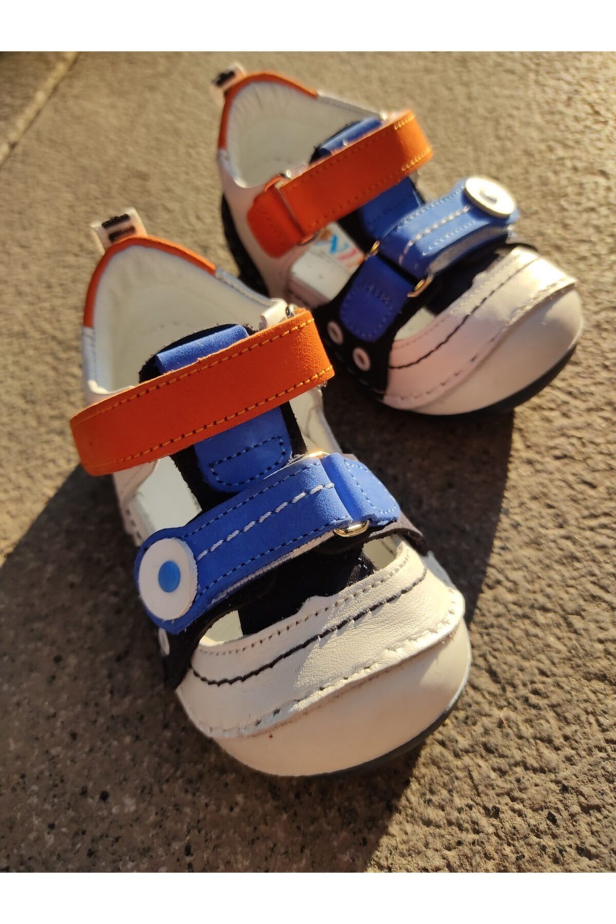 okki kids Erkek Bebek Ilk Adım Tam Ortopedi  Ayakkabı