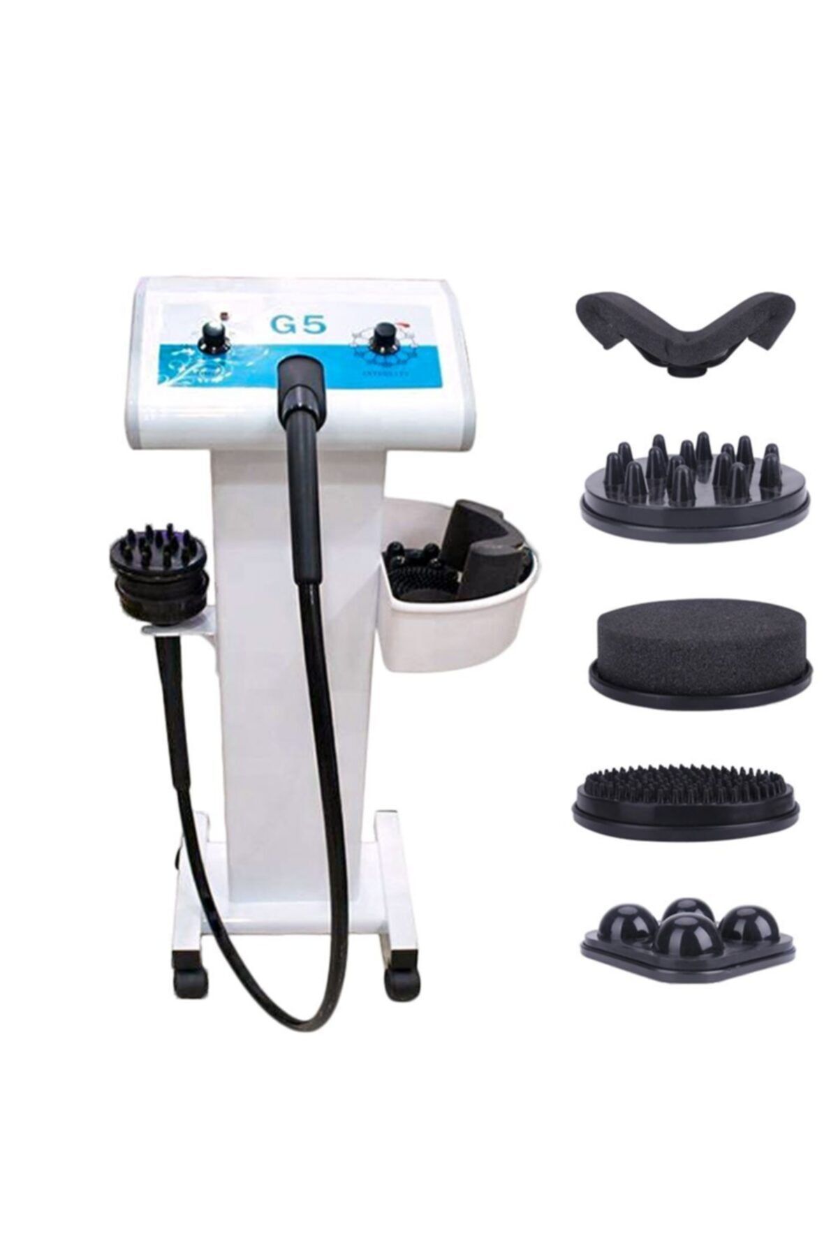 EVER PLUS G5 Vibro Masaj Selülit Zayıflama Ve Sıkılaşma Makinesi 5 Başlık 1950 Devir 85 Watt