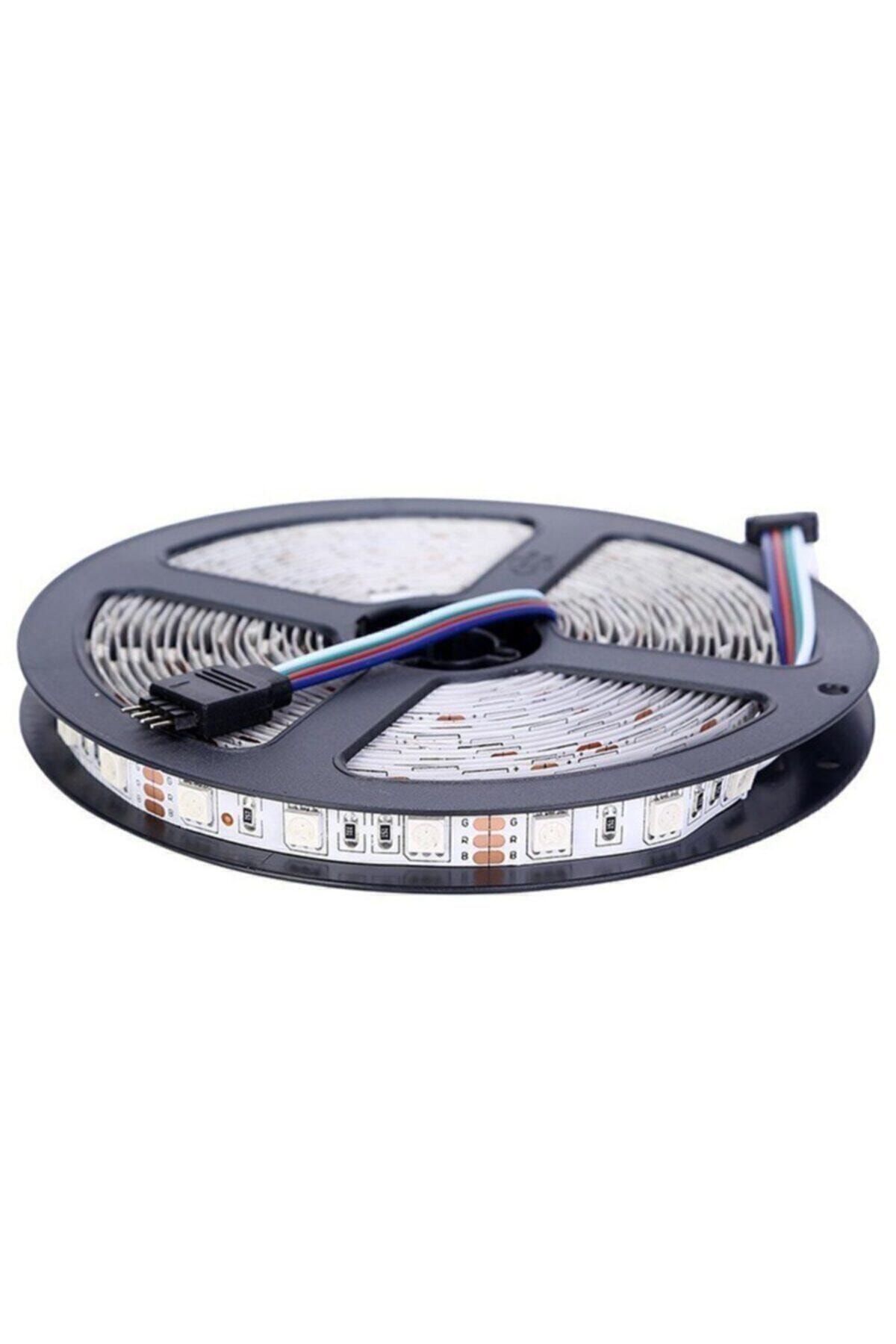 led lamp serit led rgb 10 metre 44 tuslu kumandali 20 renk ic mekan tak calistir double pcb fiyati yorumlari trendyol