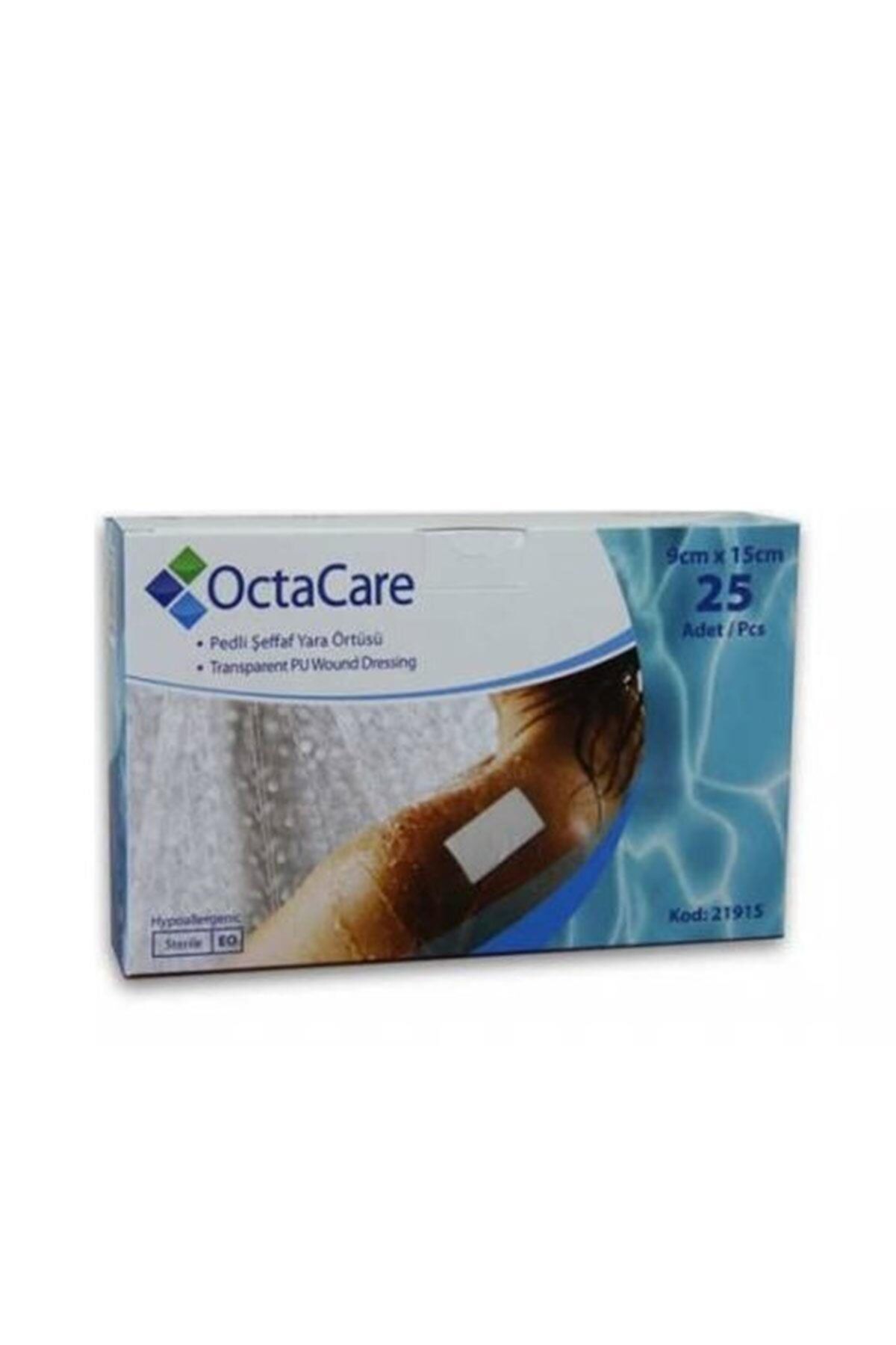Octacare 21915 Su Geçirmez Film Yara Örtüsü 9cm X 15cm 2 Adet