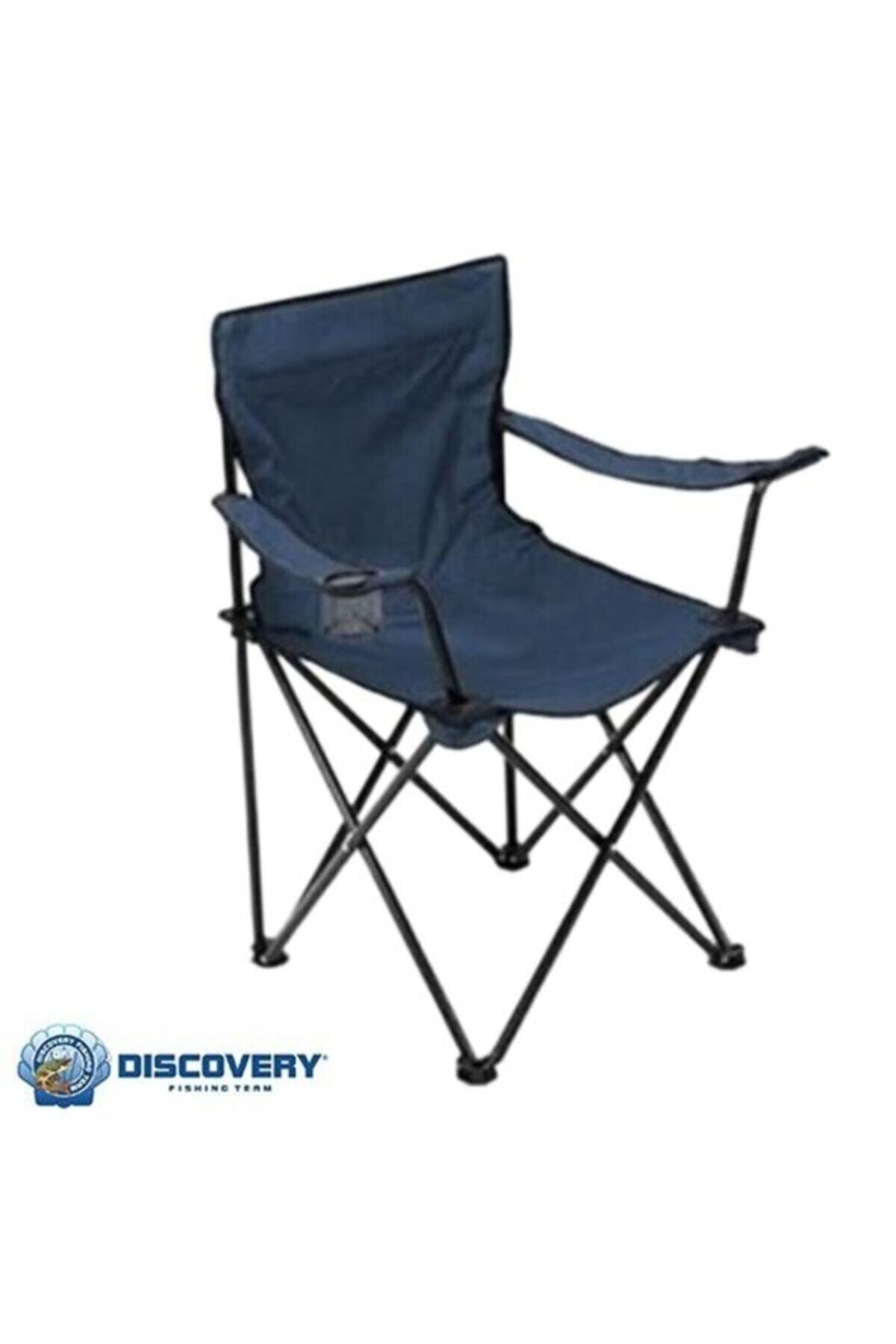 Discovery Lacivert Dft Kollu Katlanır Kamp Sandalyesi