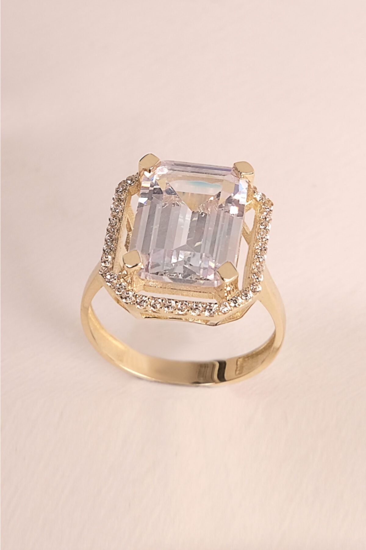 aytekgold Baget Yüzük 14 Ayar 5.82 gr