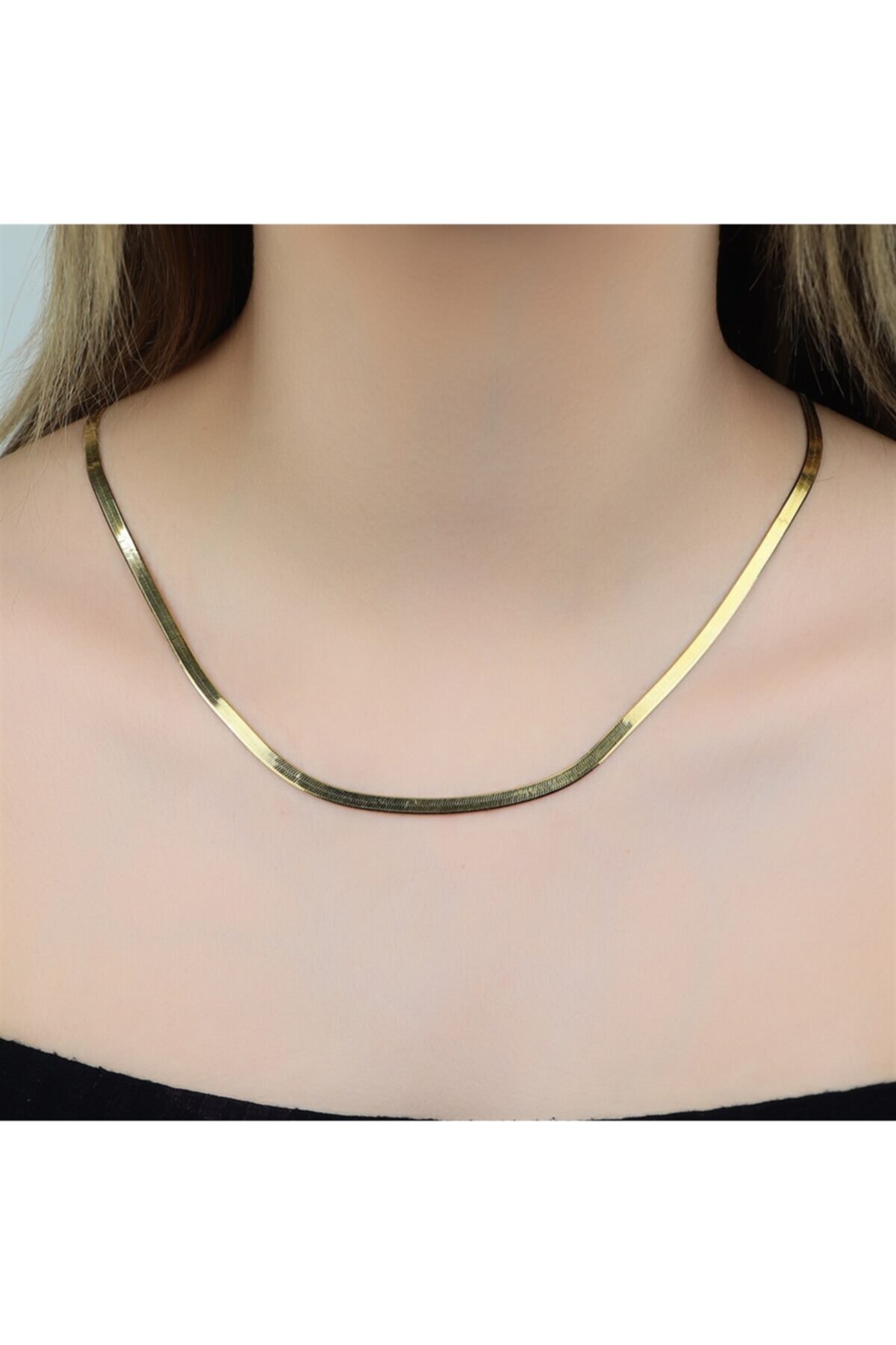 ArıkanlarGold 14 Ayar Balık Sırtı Set Sarı Renk Zn 002640