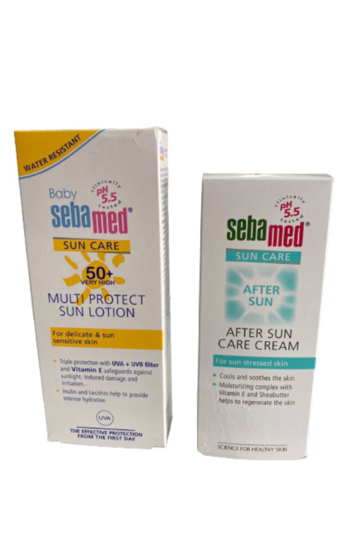 Sebamed Baby Baby Güneş Losyonu Spf 50 Losyon 150 Ml Güneş Sonrası Yatıştırıcı Balsam 100 ml
